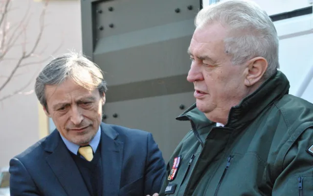 Prezident Miloš Zeman zahájil návštěvu Libereckého kraje. Foto: Michael Daněk