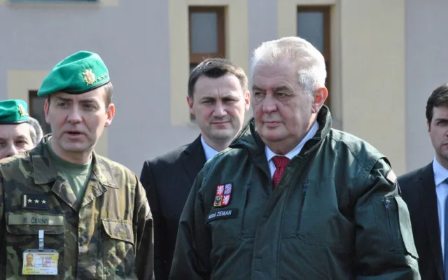 Miloš Zeman v Liberci. Foto: Michael Daněk