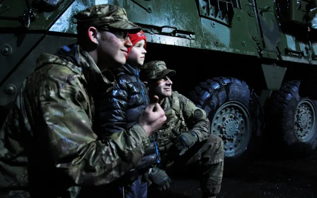 Americký konvoj je v Liberci. Poslední vojáci dorazili po desáté večer