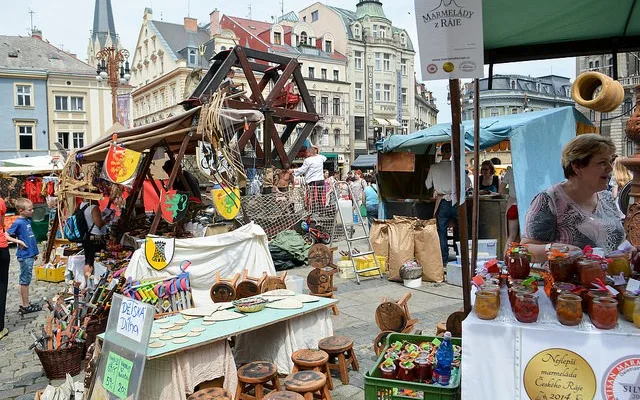 Víkend patřil jarmarku a slavnostem