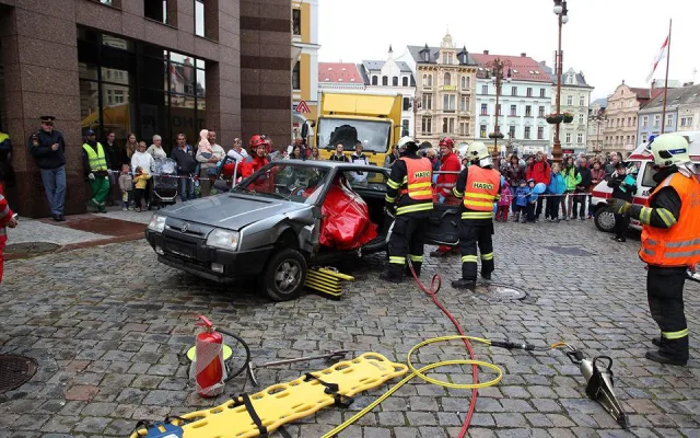 Zásah hasičů. Foto: Milan Patrný
