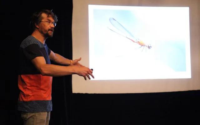 V Liberci startují doteky Afriky, Bárta mluvil o vážkách