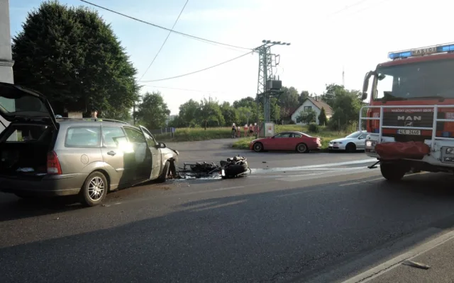 Do statistik přibyla trojice vážných nehod motorkářů. Foto: HZSLK