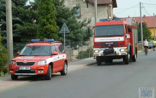 V Hrádku museli evakuovat obyvatele kvůli úniku plynu. Foto: Hasiči Hrádek nad Nisou
