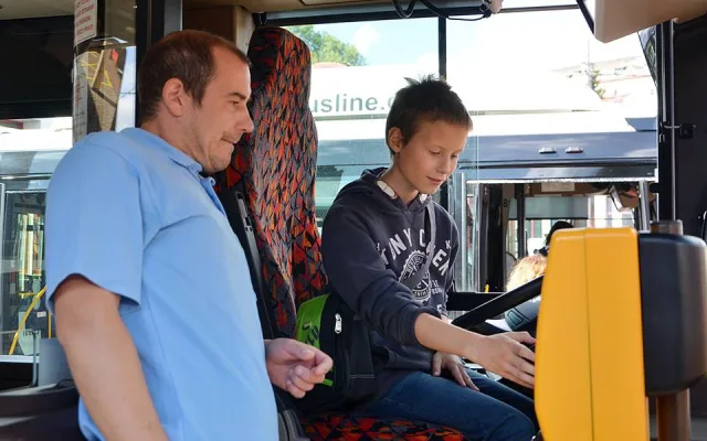 Dopravní podnik otevřel sví brány veřejnosti