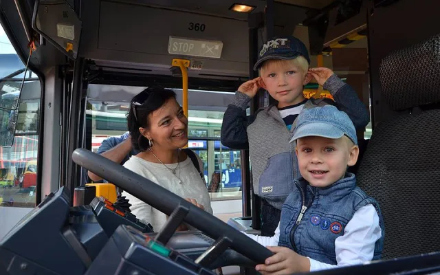 Dopravní podnik otevřel sví brány veřejnosti