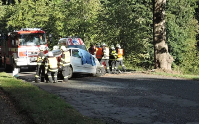 Nehoda u Frýdlantu. Foto: HZSLK