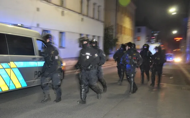 Holandské fanoušky rozdráždila vlajka Slovanu. V ulicích byl jinak klid
