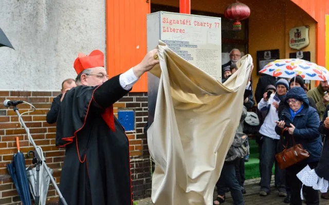 Signatáři Charty 77 mají od dnešního dne v Liberci svou zastávku
