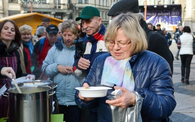 Dýňová polévka provoněla ulice Liberce