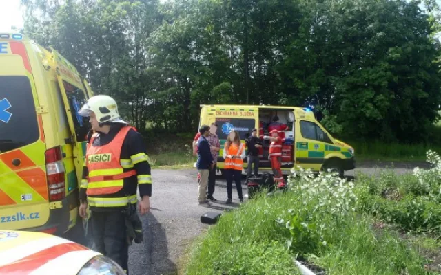 Další nehoda na Albrechtickém kopci si vyžádala čtyři zraněné osoby