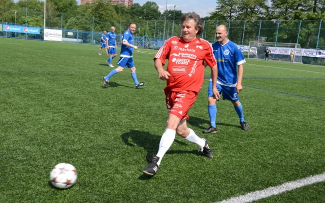 Standa Hložek v akci.