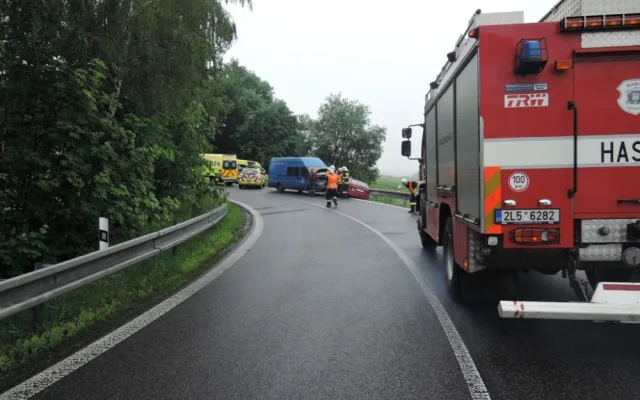 Další nehoda na Albrechtickém kopci si vyžádala tři zraněné osoby