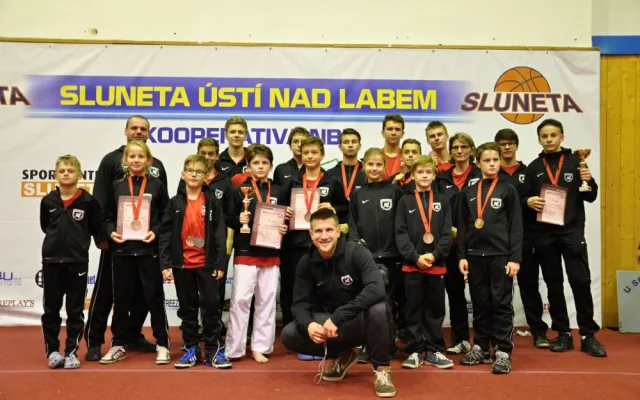 Tým Gryfu si z turnaje v Ústí přivezl 15 medailí