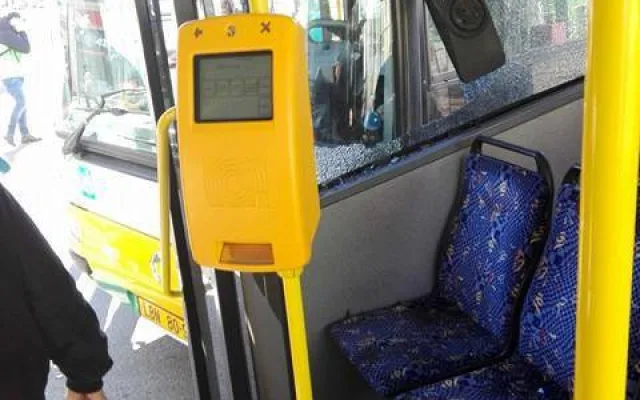 Na Fügnerce se srazily dva autobusy.
