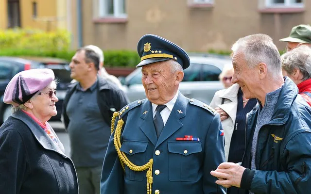 Lidé si připomněli konec druhé světové války.