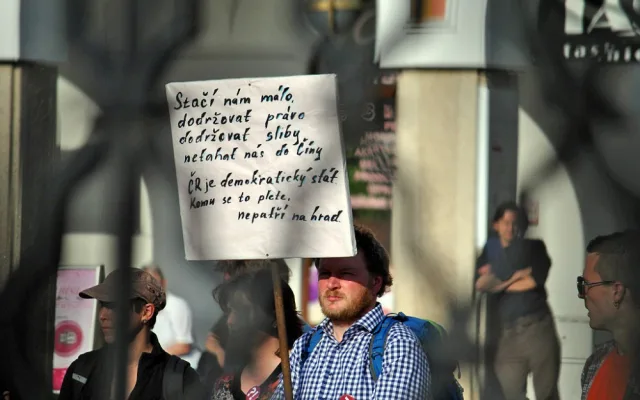 U radnice se demonstrovalo.