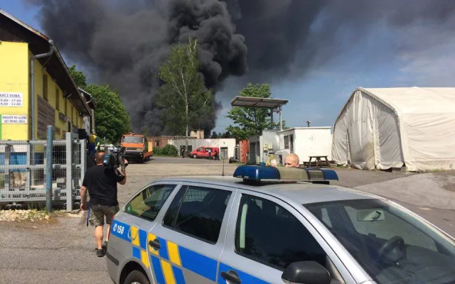 Při požáru v Severochemě se nedostaly do ovzduší žádné nebezpečné látky