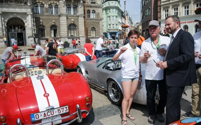 V Liberci si dali dostaveníčko milovníci legendárního vozu AC Cobra.