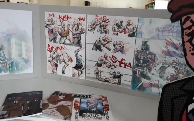 Jedinečná výstava u Fryče. České století v komiksu.
