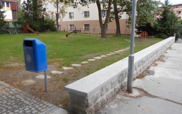 Nové hřiště na Americké.