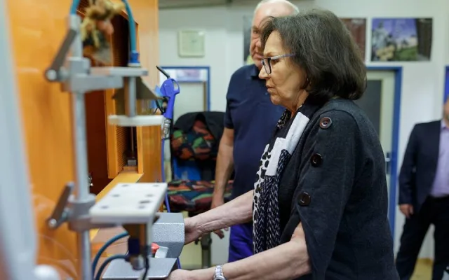 Marta Kubišová si v Jablonci vyrazila zlaťák se svou podobou.