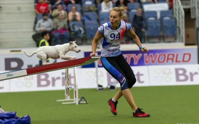 Home Credit Aréna patřila psům. Liberec hostil mistrovství světa v agility.