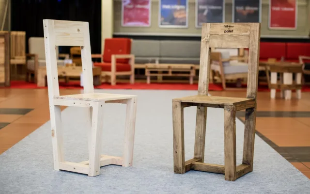 Tvoříme z palet představí premiérově na veřejnosti na výstavě Dům a bydlení unikátní designovou sestavu.