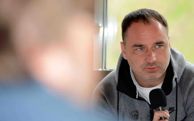 Dnešní tisková konference k derby.