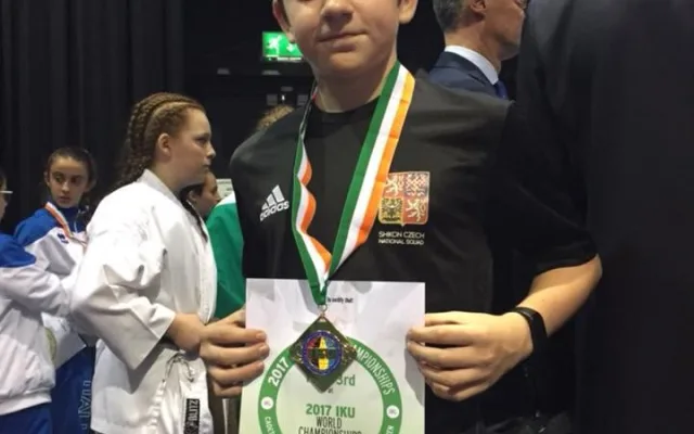 Marek Boura získal třetí místo v kata