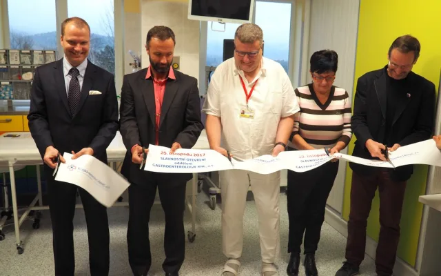 Oddělení gastroenterologie má díky rekonstrukci nejkratší objednací lhůty v kraji.