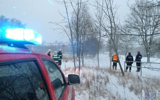 Nehoda u Hrádku.