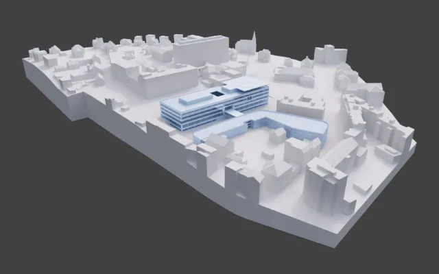 Model nové zástavby