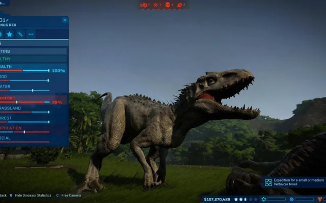 Jurassic World Evolution.