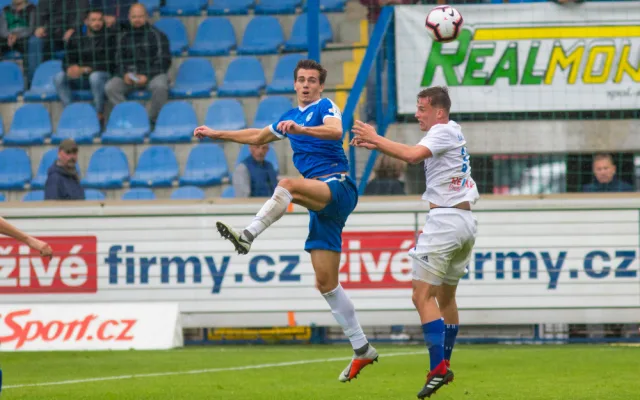 Fotbalový zápas Slovan vs. Baník
