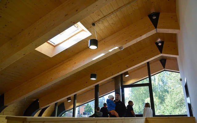 Nová hasičárna v Krásné Studánce