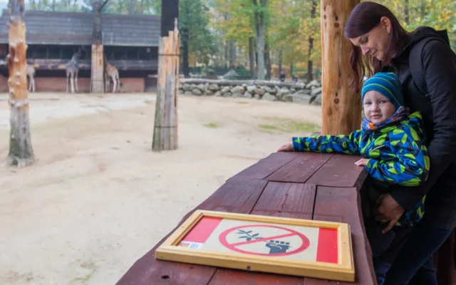 Zrekonstruovaná vyhlídka v liberecké zoo