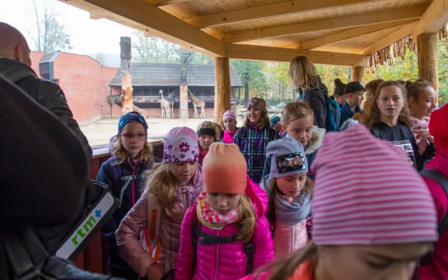 Zrekonstruovaná vyhlídka v liberecké zoo
