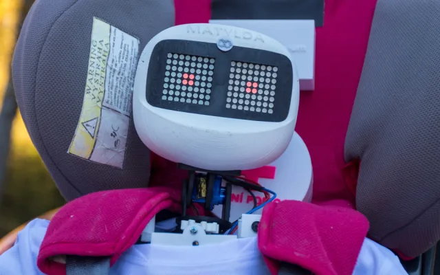 Robot Matylda vyráží na cestu!