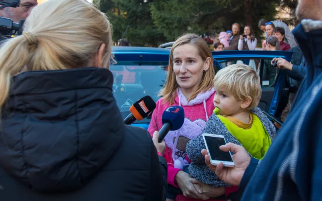 Jako první si Matyldu odváží Zuzana Wildová z Mimoně