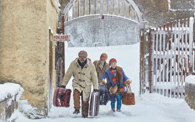 Natáčení filmu Poslední Aristokratka na Lemberku