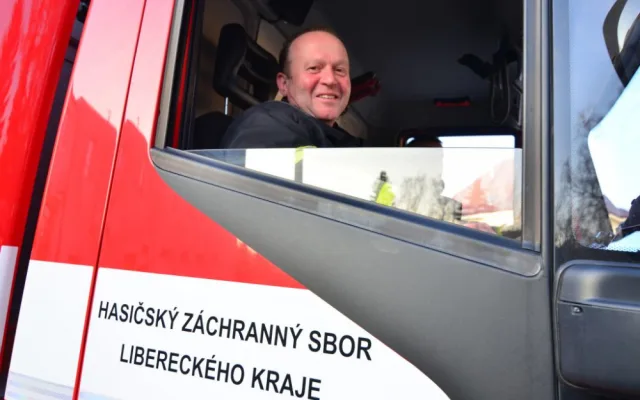 Hasičský sbor dnes opouští Jiří Trapp.
