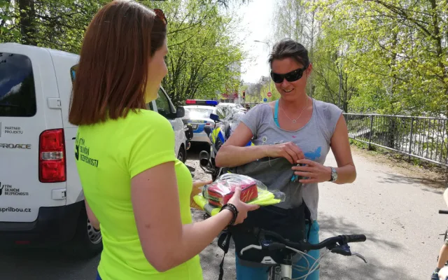 Policisté si dnes počíhali na cyklisty.