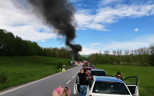 Foto z místa incidentu