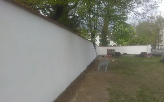 Opravené zdi dodaly parčíku úplně nový vzhled.