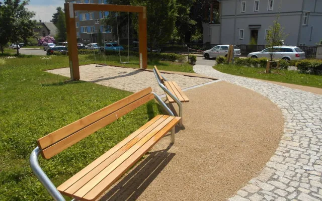 Nové hřiště v Ruprechticích.