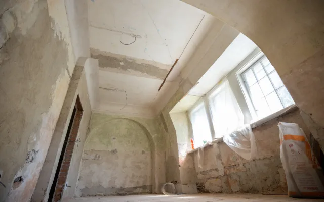 Schubertova vila v Hrádku nad Nisou prochází kompletní rekonstrukcí.