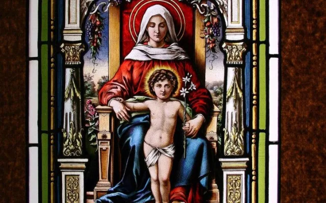Meltzerova vitráž.