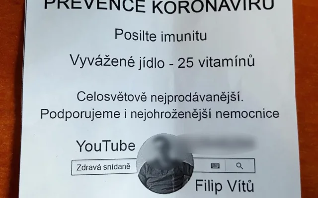Nabízené doplňky stravy.