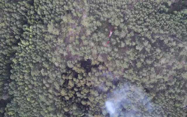 FOTO: Dron jako nový pomocník hasičů. Pomůže při požárech i pátrání po osobách